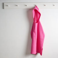 Kids surf poncho & Hooded towel - Pink - Attires