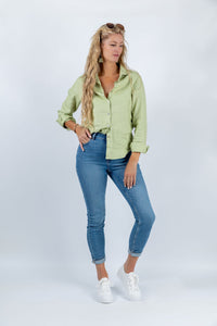 KiwiCollars Shirt in pistachio Green - Attires