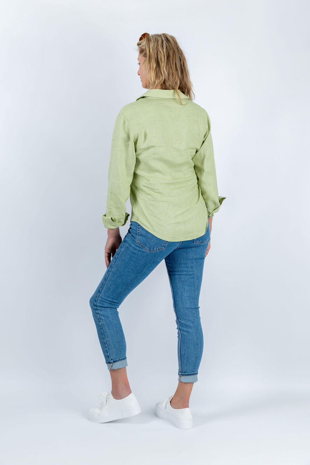 KiwiCollars Shirt in pistachio Green - Attires
