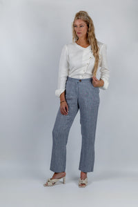 Coastline Classic Trousers in Blue - Attires