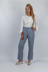 Coastline Classic Trousers in Blue - Attires