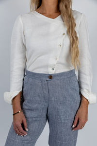 Coastline Classic Trousers in Blue - Attires