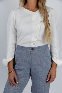 Coastline Classic Trousers in Blue - Attires