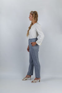 Coastline Classic Trousers in Blue - Attires
