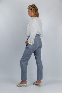 Coastline Classic Trousers in Blue - Attires