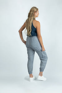 Trailblazer Cargo Pants in Greyish Blue - Attires