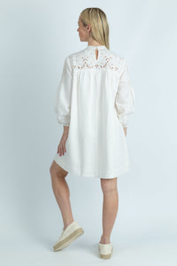 Aegile formal white linen dress - Attires