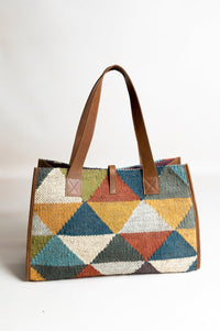 Kivra - Kilim leather bag - Ellora