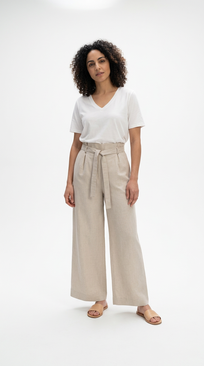 Reselda Stylish Cotton Flex Trousers - Ellora