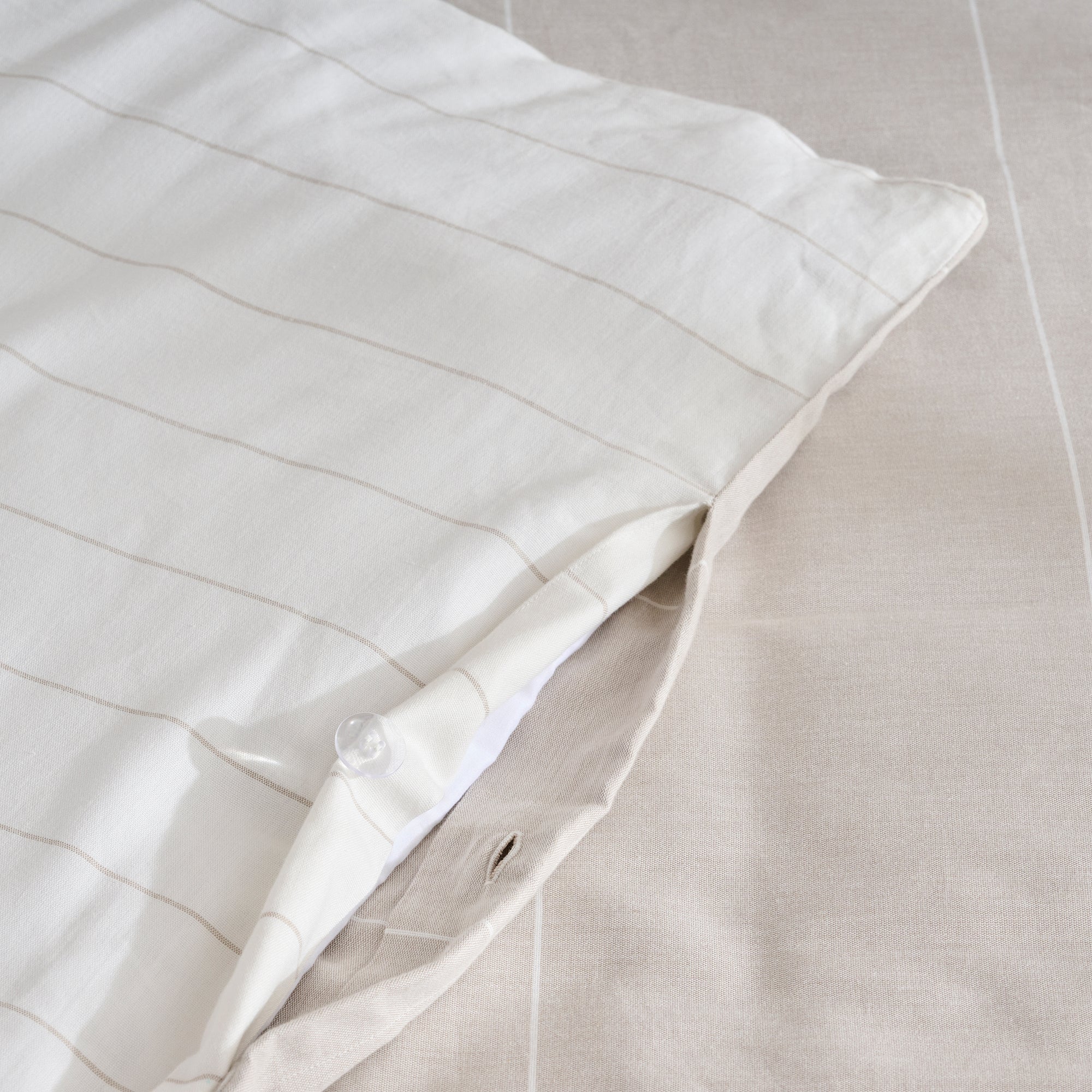 Platinum Pearl - GOTS Certified Bed set (Duvet Cover, Flat sheet, Pillow case and Pillow Sham)
