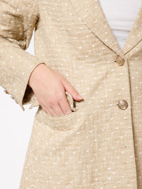Maryam Linen Blazer - Ellora