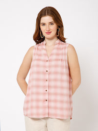 Aster Sleeveless Organic Cotton Shirt - Ellora