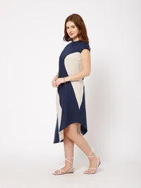 Amber Organic Cotton Linen Dress - Ellora