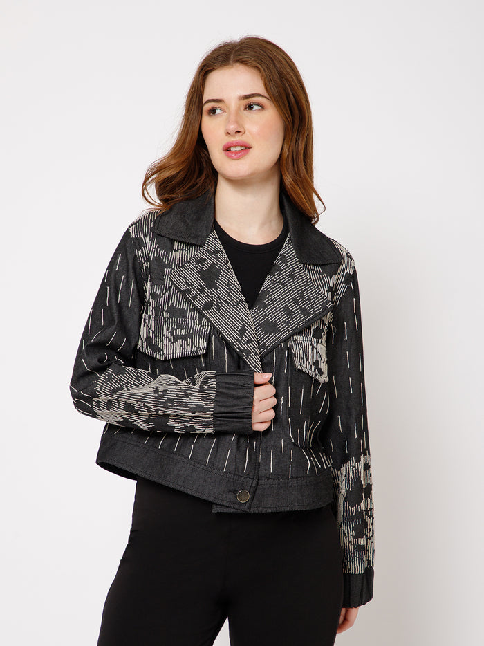 Katie Organic Cotton Denim Jacket - Ellora