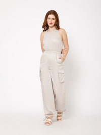 Maessa Racerback Jumpsuit in Organic Cotton - Ellora